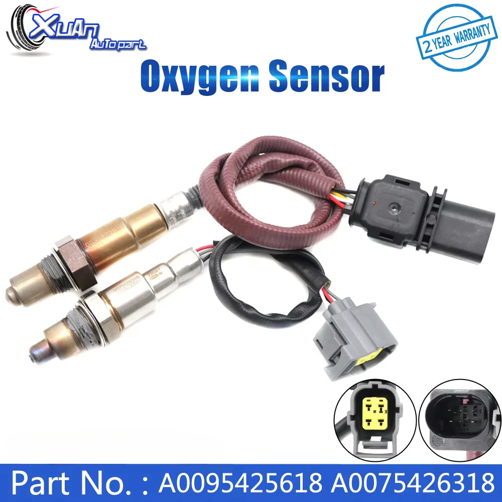 XUAN Car Air Fuel Ratio Lambda Oxygen Sensor A0095425618 A0075426318 for Mercedes CLA45 AMG 2014-2019