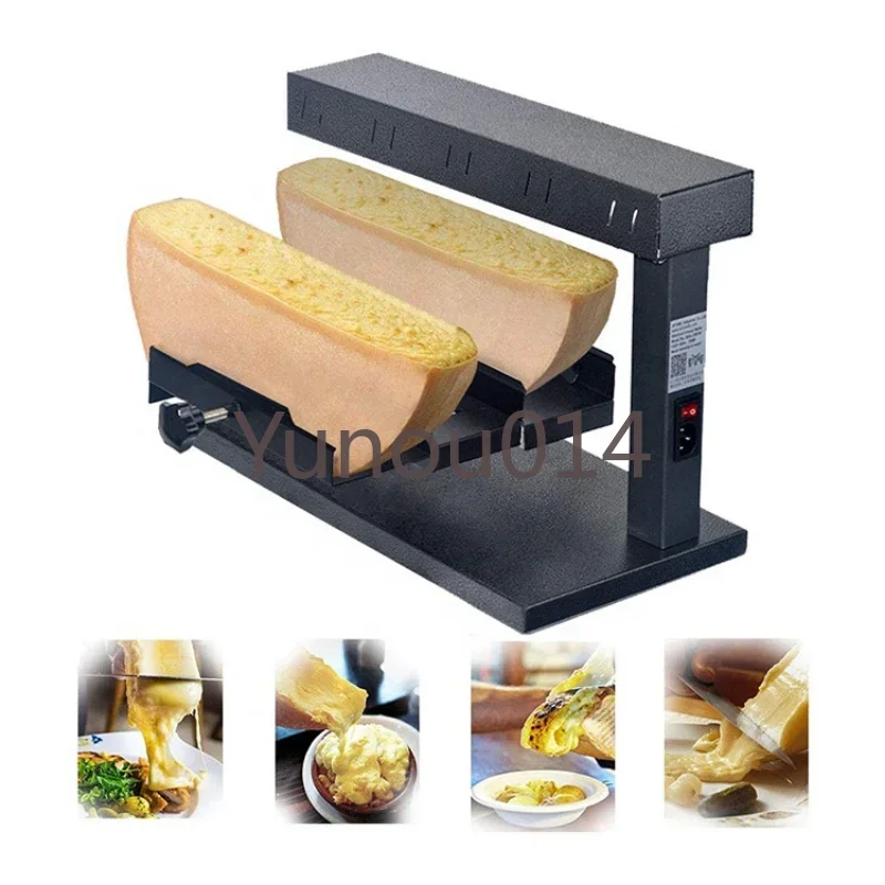 Commercial Adjustable Height Cheese Melter Raclette Grill, Traditional Cheese Maker, Swiss Cheese Hot Melt Machine