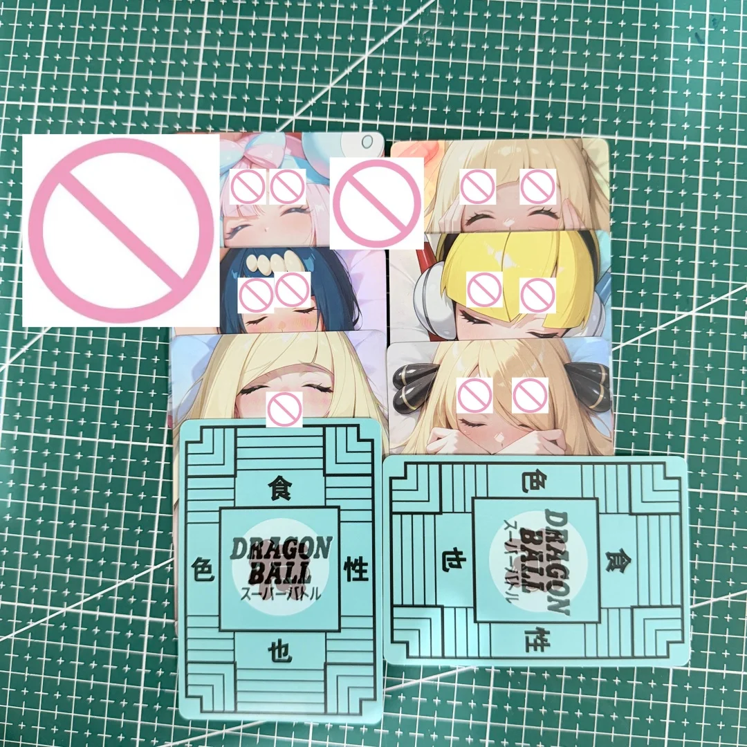 Anime Trainer Girl Jessie Cynthia DIY Matte Colorful Flash Card 63x88mm Nemona Nessa ACG Goddess Story Game Collection Card Toys view 4