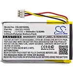 CS Replacement Battery for SportDog Contain,Train Receiver,Bird Launcher Receiver,DF-CT,DF-CTR PN:SAC00-16365 950mAh / 3.52Wh