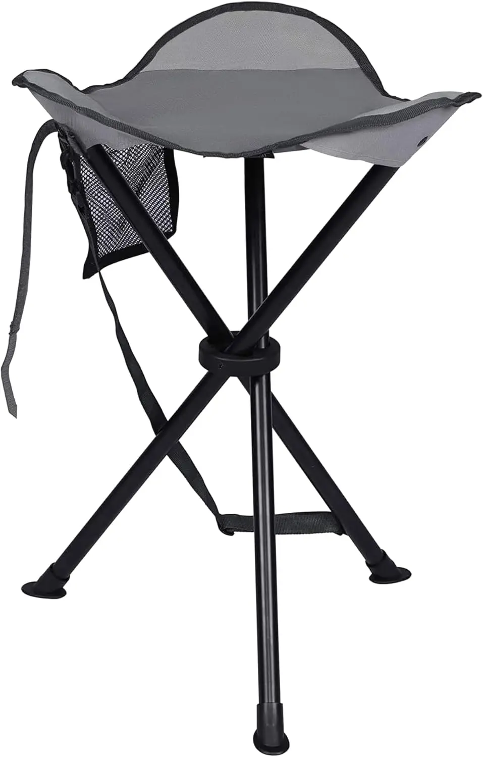 

Folding Tripod Stool for Camping Hiking Fishing, Portable Seat Supports 225 lbs