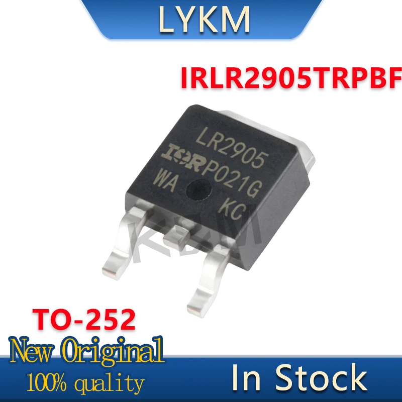 10/PCS New Original IRLR2905TRPBF IRLR2905 LR2905 TO-252 Field effect tube In Stock