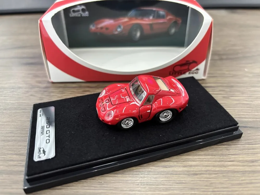 1/64 Little Egg 250 GTO Q Car Resin Model Car Collection Limited Editon Hobby Toys