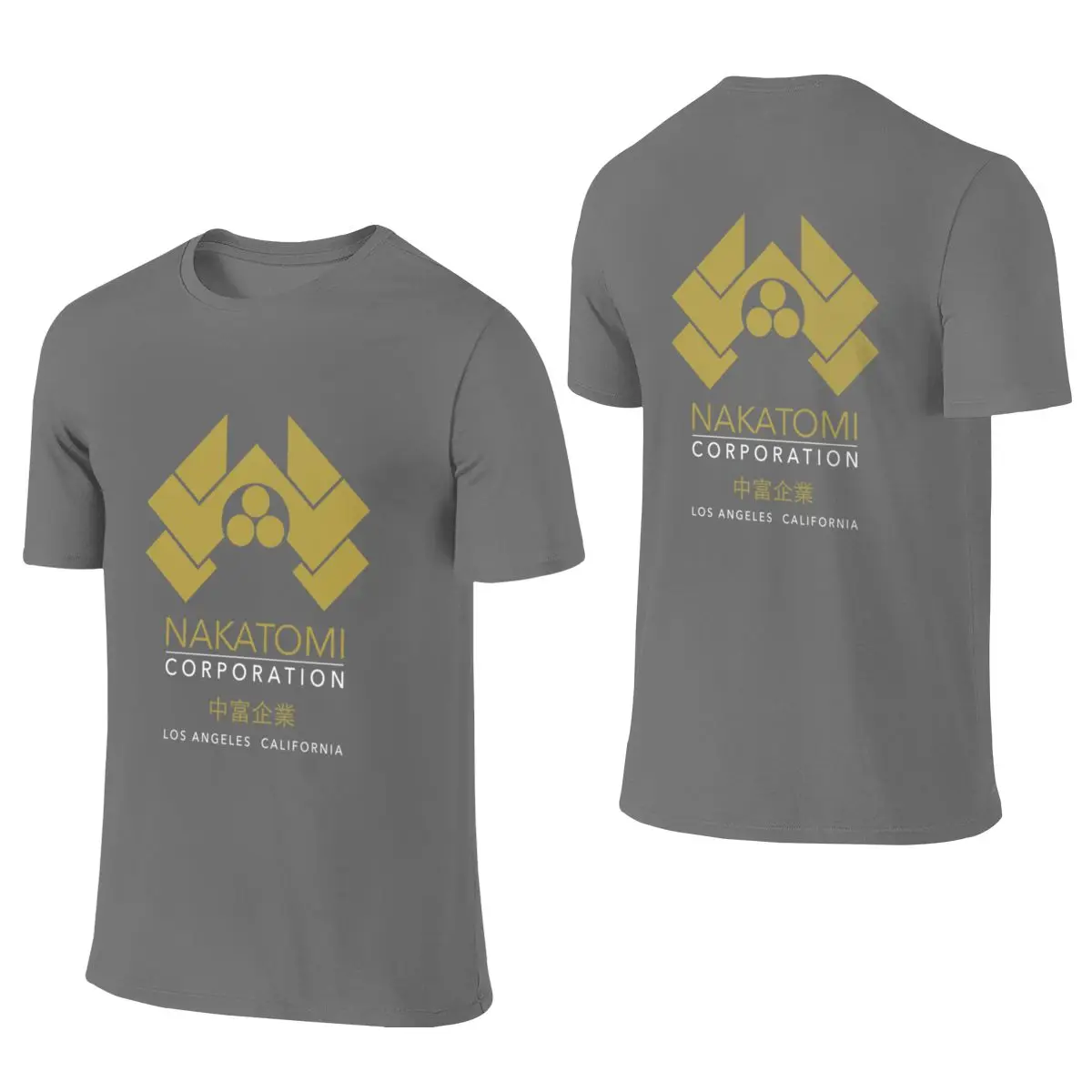 Nakatomi Corporation Not Fading Reversible T-shirt Versatile Simplicity Anti-Static Women's T-shirts