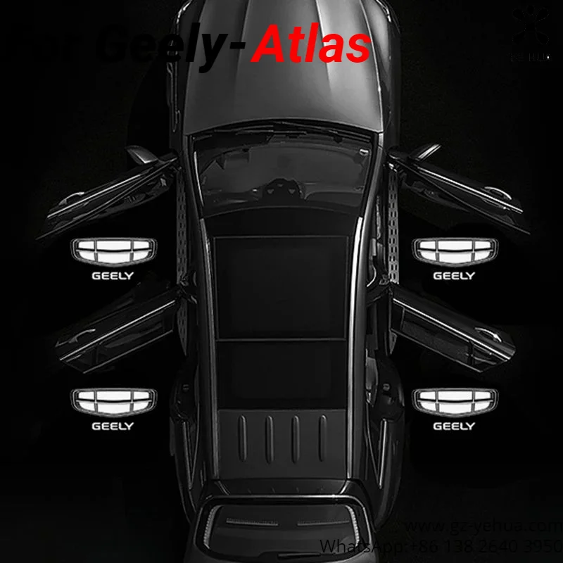 For Geely Atlas Azkarra Boyue Pro 2020 Welcome Pedal Light Assembly  Automobiles Parts Accesorios Para Auto Tools