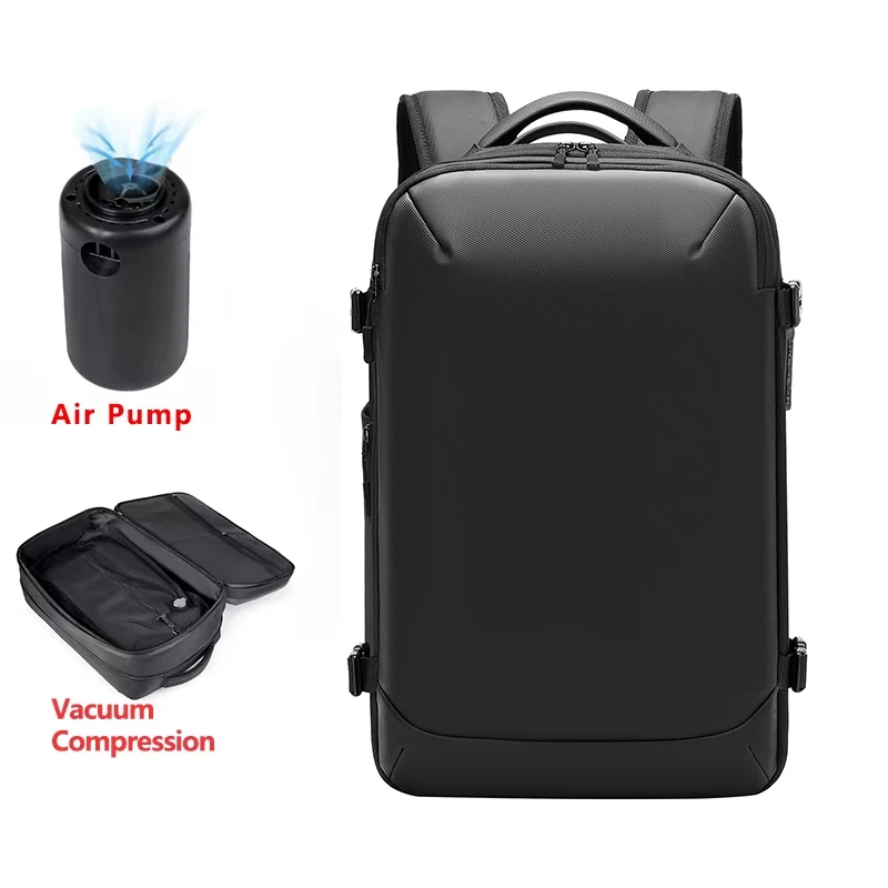 

Рюкзак EURCOOL большой вместимости, унисекс, многофункциональный, для ноутбука, водонепроницаемый, с USB-портом, вакуумной компрессией, для путешествий и командировок, для компьютера