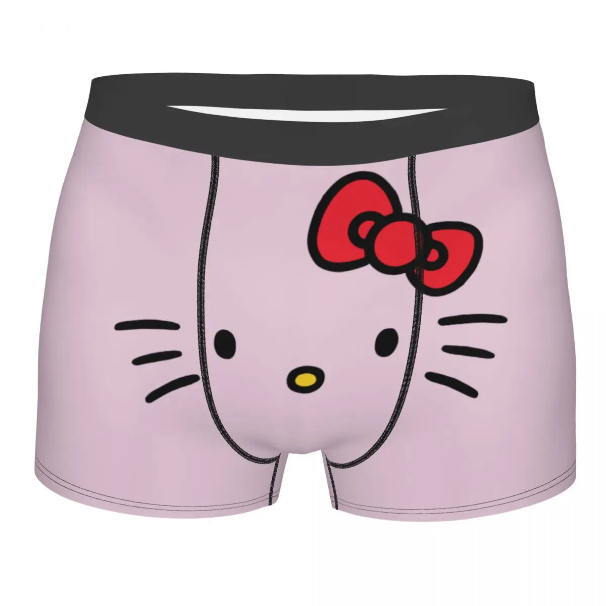 Hello Kitty Merch Boxers Briefs Humor Underwear Boxer Briefs Gag Gifts For Man