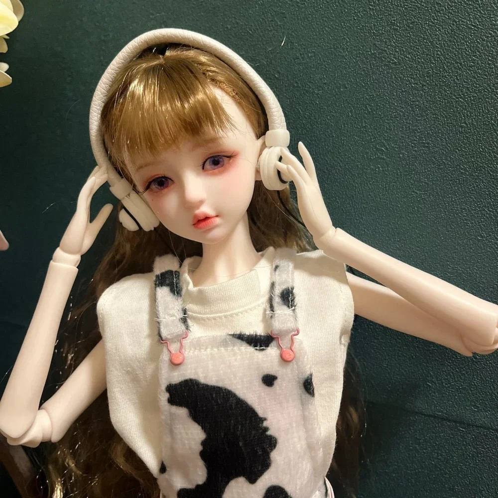 New Arrived Doll\'s Headphones for 1/4 1/6 Bjd Doll Doll Accessories Play House Fashion Girl Toys Dress Up Handsome Gift, No Doll