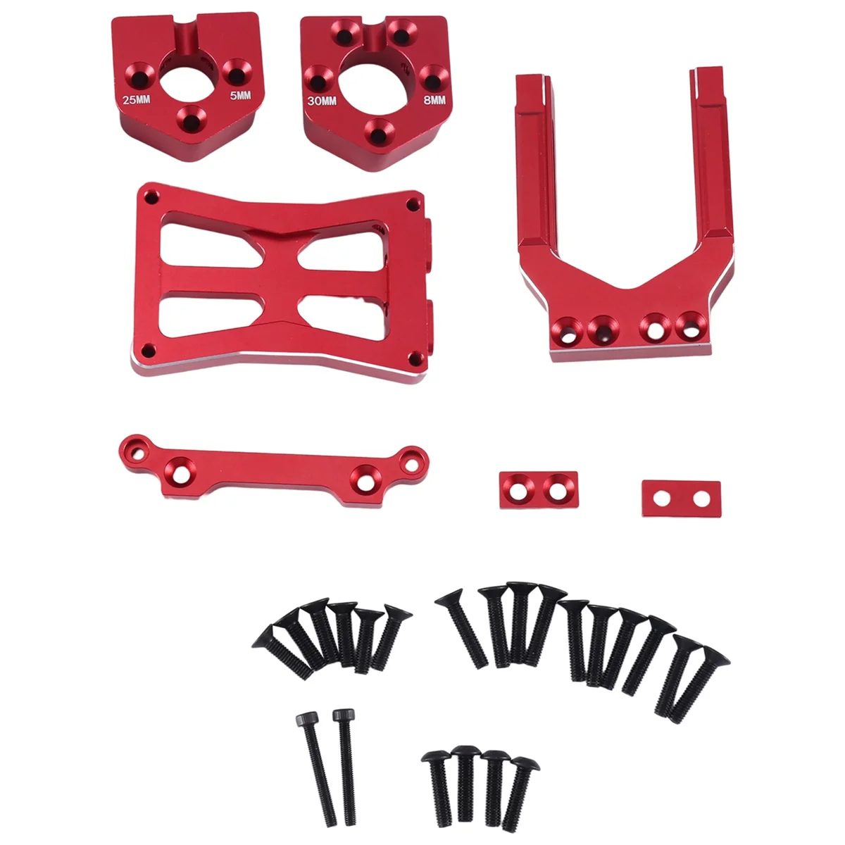 Metal Upgraded Motor Mount Seat Quick Disassembly for TRAXXAS 1/5 X-Maxx XMAXX 6S 8S 1/6 XRT RC Car Upgrade Parts,1