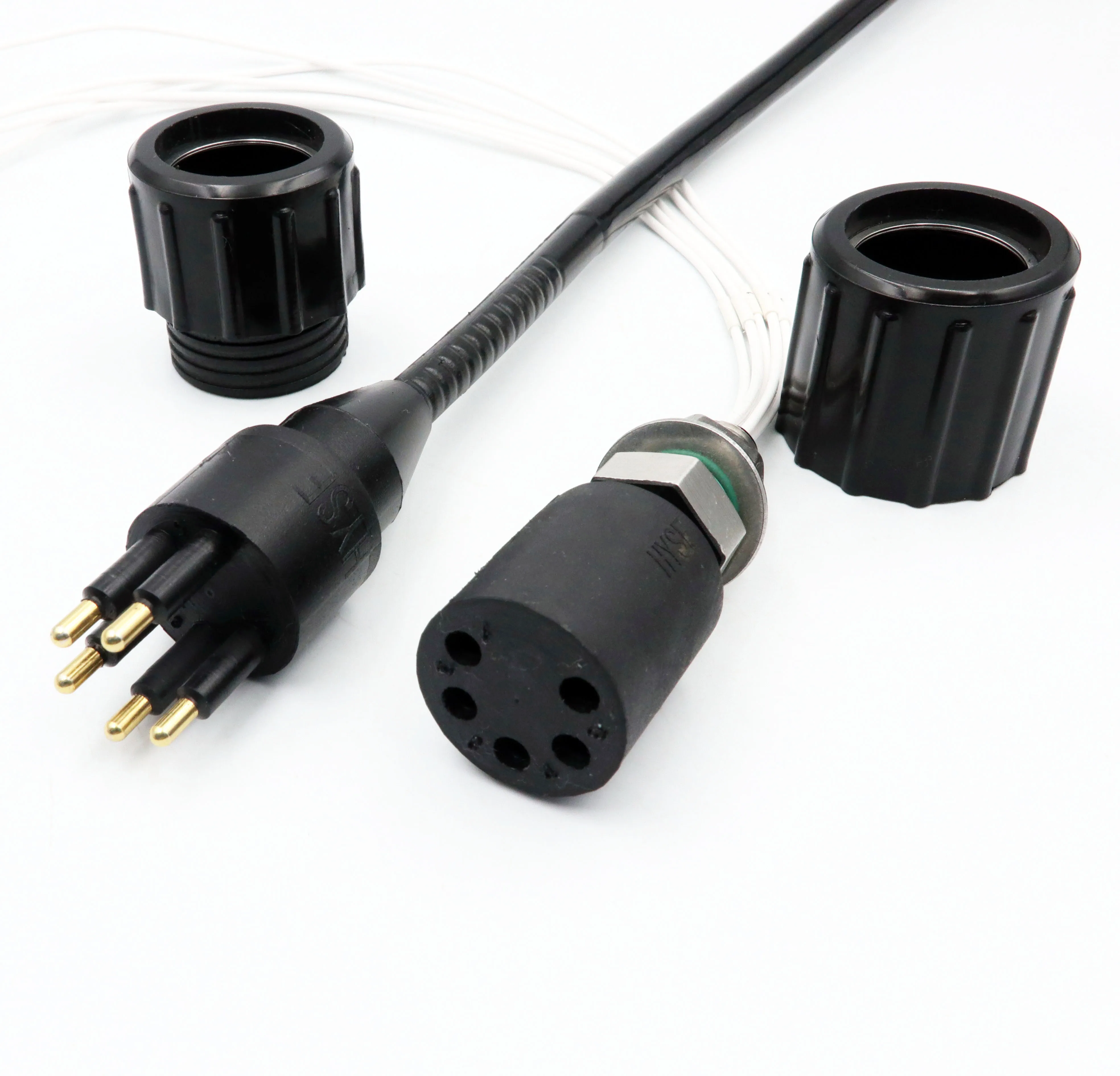 Subcon Underwater Connector MCBH5M MCIL5F   5-pin Stainless Steel  Rov  SeaconConnector