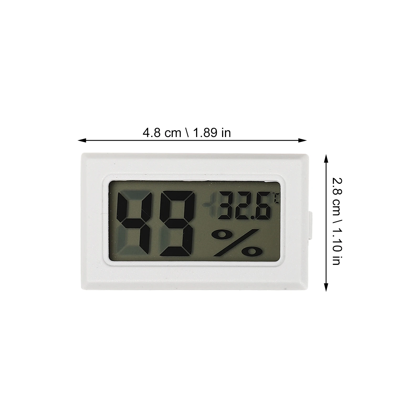 

Digital Hygrometer Thermometer Home Indoor Room Desktop Humidity Monitor Electronic Portable Mini Temperature Humidity Display