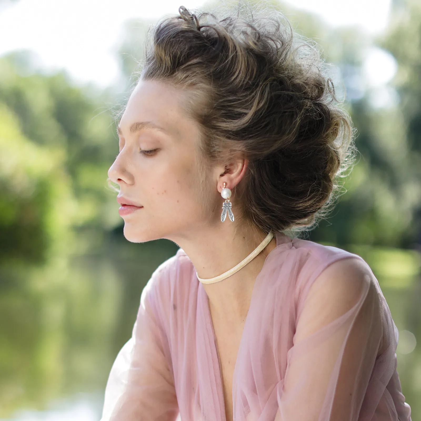 

50 шт. Изящные подвески в виде балетных туфель для создания украшений своими руками, цепочек на шею, модных аксессуаров для женщин и девушек, идея для подарка