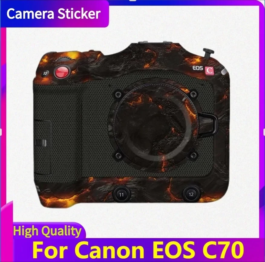 

Для Canon EOS C70 наклейка на корпус камеры защитная наклейка на кожу виниловая пленка защитное покрытие от царапин