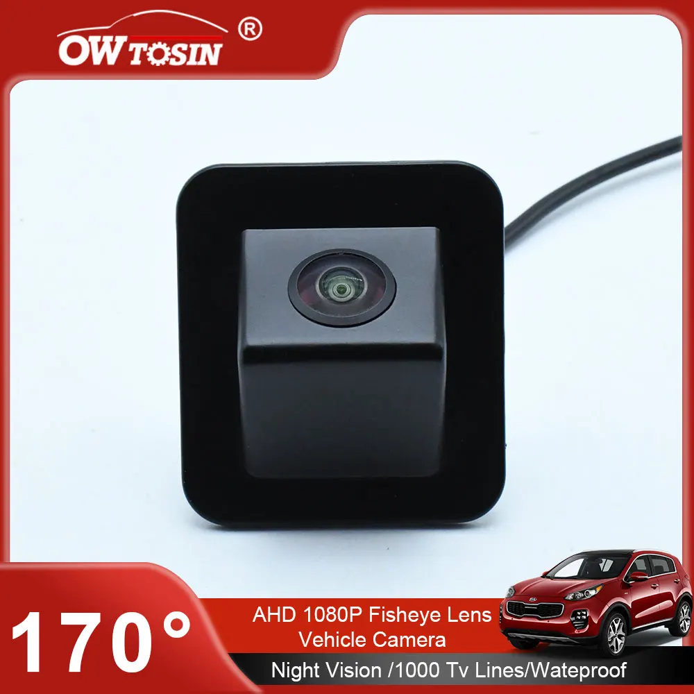 

For Kia cerato/Kia K3 2013 2014 2015 2016 2017 2018 Vehicle Plate Car Rear View Camera AHD 1080P 170 Degree Reverse Car Camera