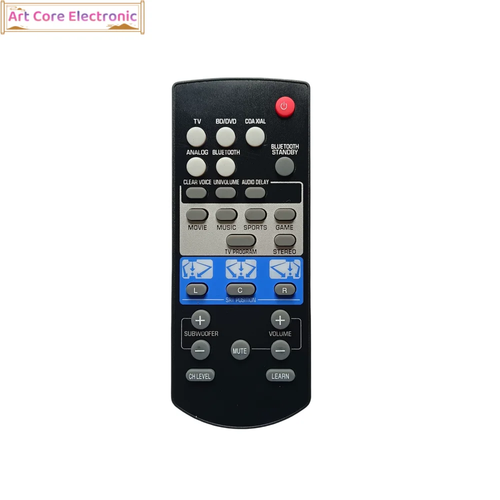 جهاز تحكم عن بعد جديد لسلسلة ياماها ساوند بار SRT-1000 SRT-1000BL FSR82 ZK77690