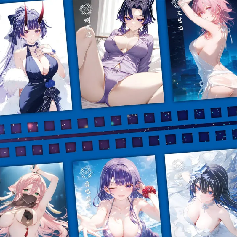 ขายส่ง 2024 ใหม่ล่าสุด Heart Star Light A5 ขนาดคอลเลกชันการ์ดเทพธิดา Story Waifu กล่อง ACG CCG TCG Doujin ของเล่นและของขวัญงานอดิเรก