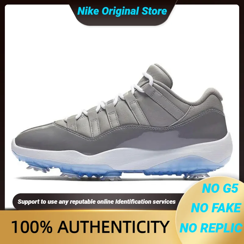 Nike Jordan 11 Retro Low Golf Cool Grey Sneakers shoes AQ0963-002