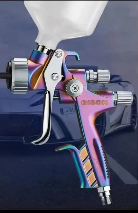 

6 пистолетов-распылителей, 6 манометров, 30 бумажных воронок, 2 адаптера VIP link 3