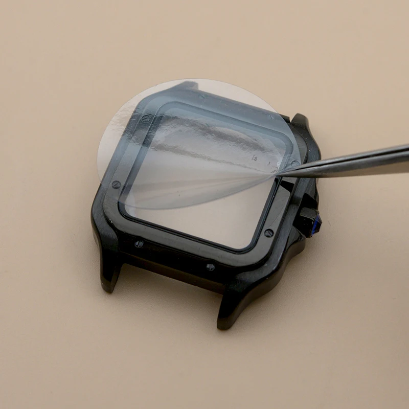 Watch Parts Electrostatic Stickers Watch Glass Protective Film No glue no Trace after Tearing it off