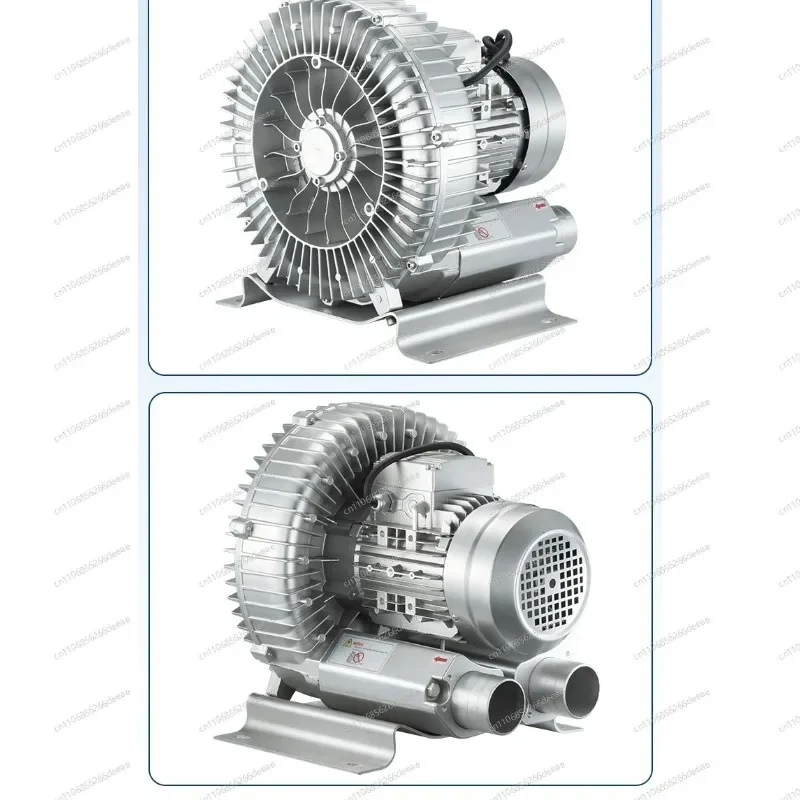 220V 750W Silent High Pressure Vortex Fan | Air Oxygen Booster Blower Pump China Plug