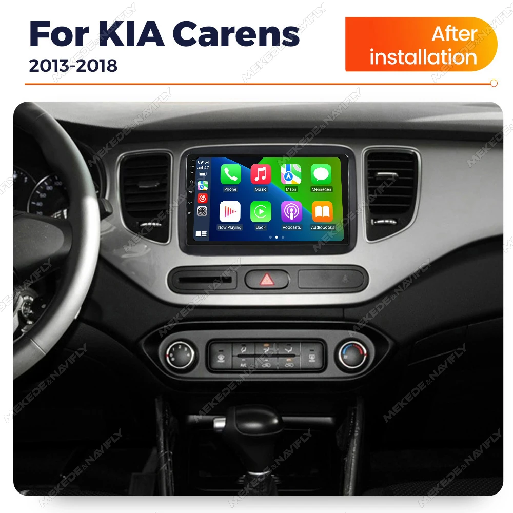 

MEKEDE WIFI Carplay Android Auto Multimedia Player For KIA Carens 2013-2018 2 din Car Radio GPS Navigation Stereo dvd Head Unit
