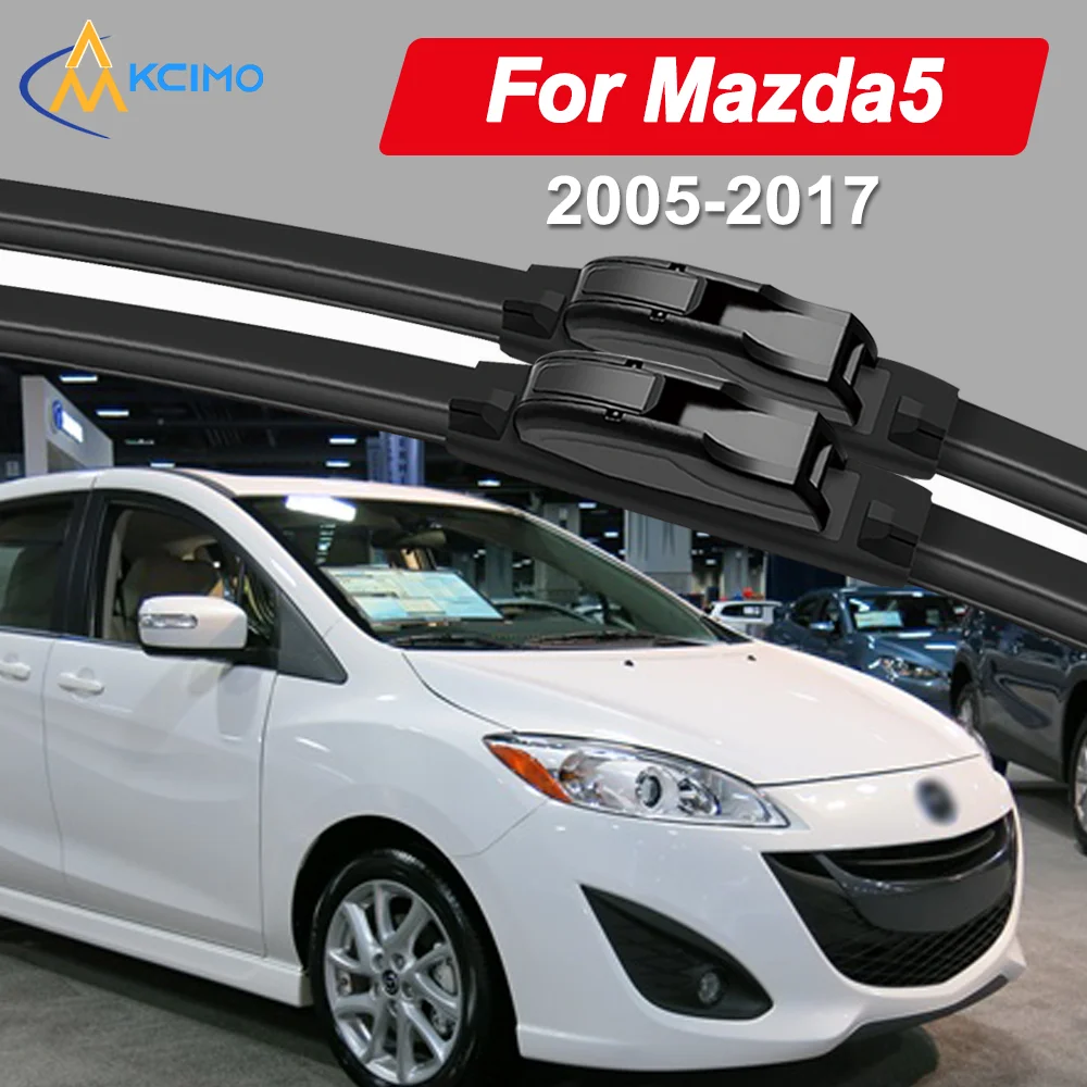 

Car Wiper Blades For Mazda5 2005-2017 Front Windshield Wiper Blades 2PCS Window Cleaning Car Accessories