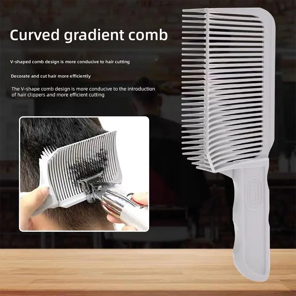 DIY Home Hair Trimming Haircuts Curved Headband Barber Fade Combs Set Hair Cutting Tool For Gradient Hairstyle Shaving Template