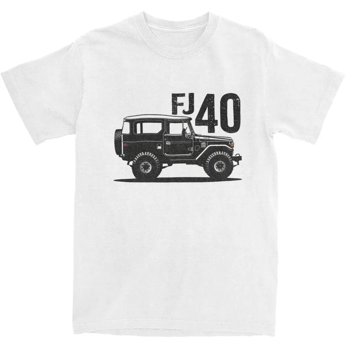 Men Land Cruiser 40 T ShirtsClothes Funny Tee Shirt New Arrival Accessories Landcruiser manga 40 Off Road Pure Cotton T-shirt