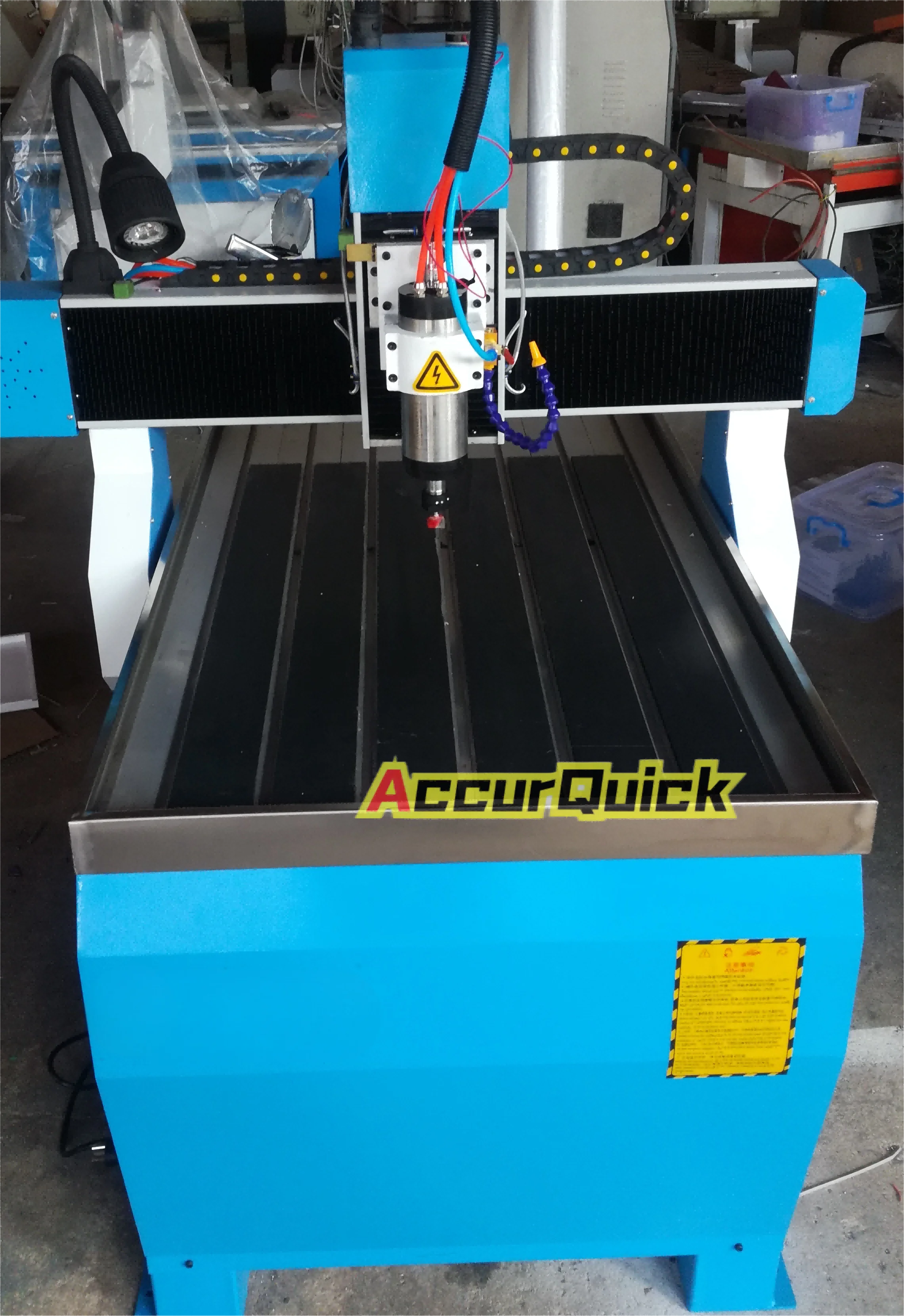 Iron Aluminum Copper Gold Silver Engraving Carving CNC Machine with CE Certification