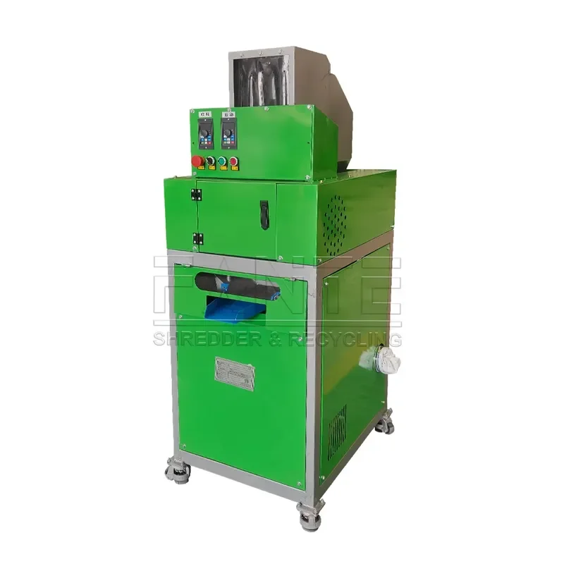 Industrial Machinery 99% Copper Recycling Machine 30-50kg/h Scrap Cable Copper Wire Granulator With Dust Collection System