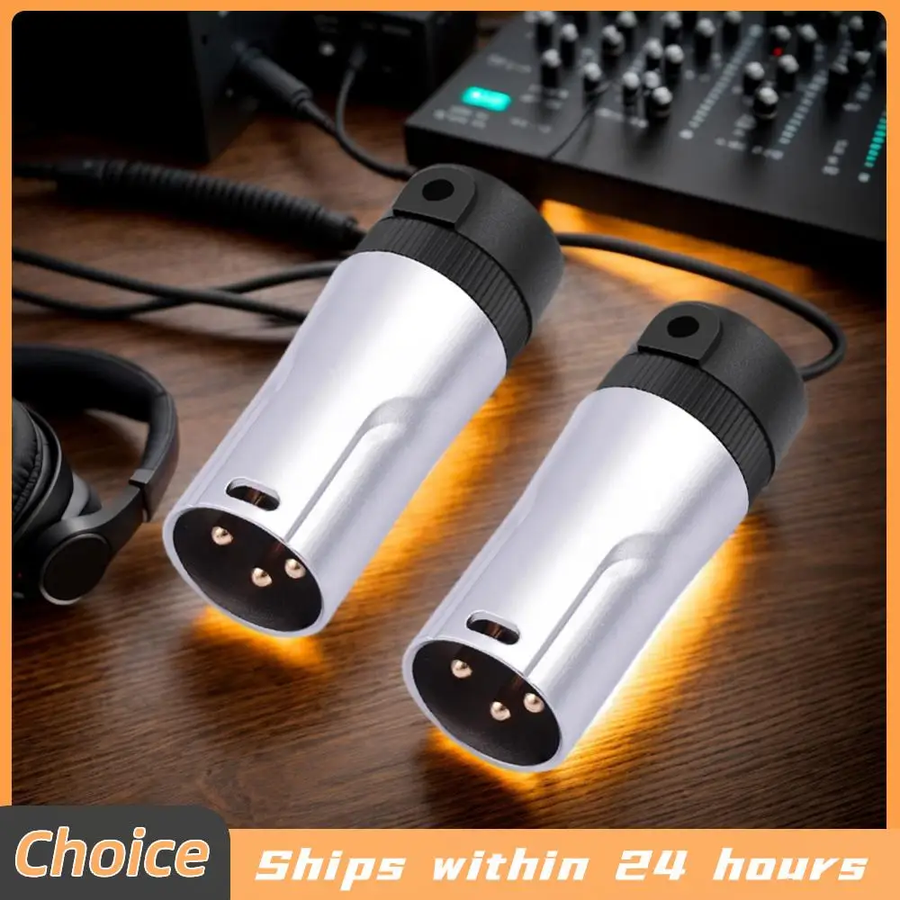 Kompakter XLR-Mikrofon-Lötadapter, männlich/weiblich, verstellbar, 90 Grad °   Rechtwinkliger XLR-Audiostecker Vergoldeter XLR-Anschlussstecker