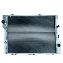 1988-1992 아우디 80 B4/90 B3/쿠페 B3 콰트로 2.3L용 알루미늄 라디에이터