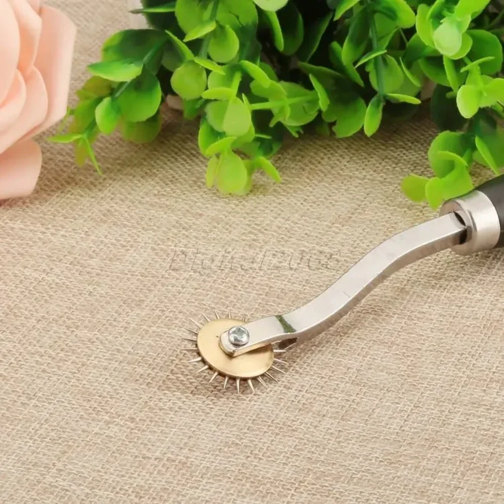Wheel Leather Sewing Stitch Spacing Paper Craft Tool Roulette 4mm