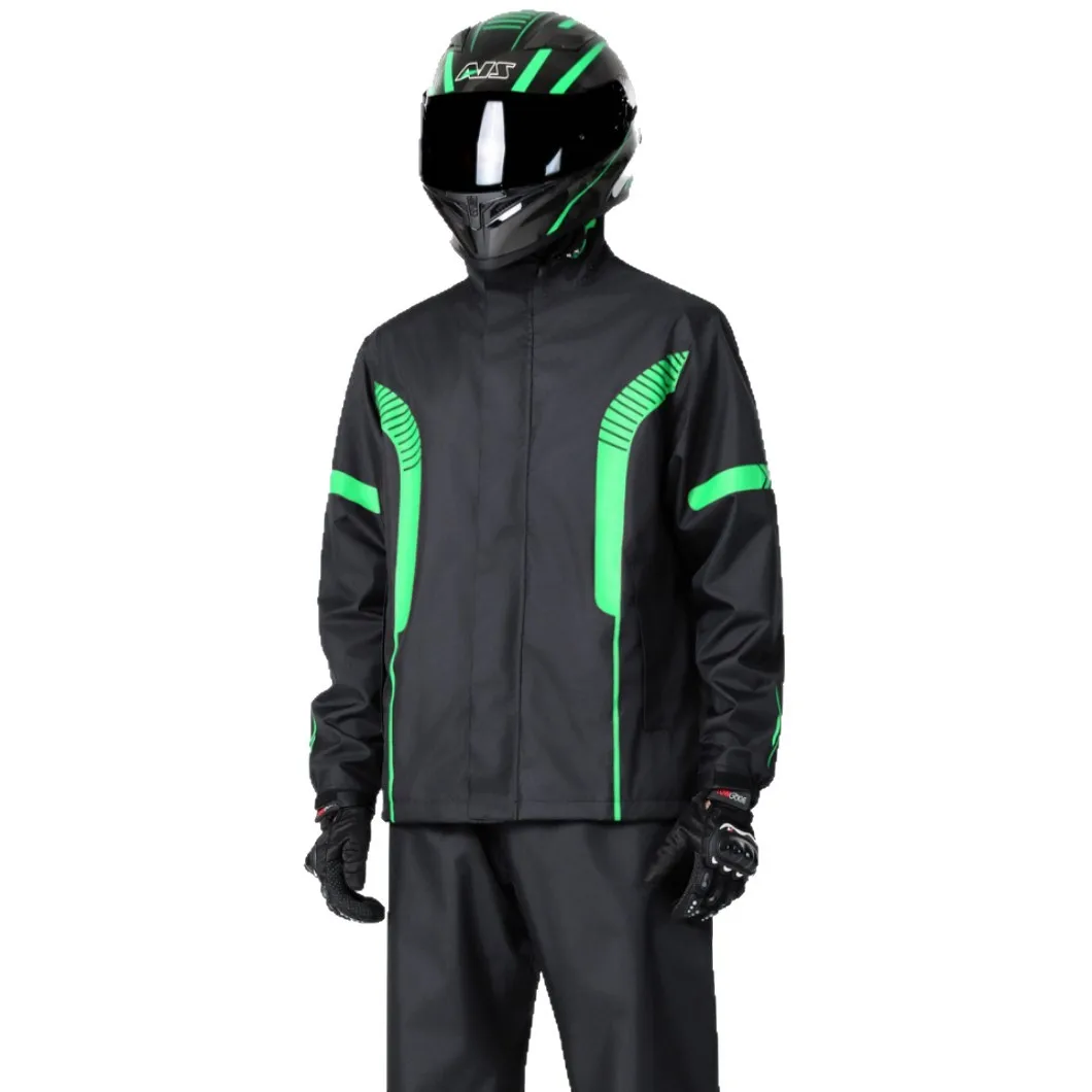 New Model Motorcycle Raincoat Suit Raincoat Set For Motorcycle Riding Clothing Against Heavy Rain Reflective Raincoat