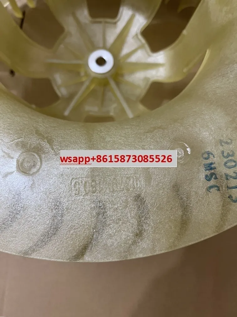 Ventilador centrífugo interno de ar condicionado de gabinete de 5 pacotes com um diâmetro de 380 * 180 ¢ 379 * 180,5