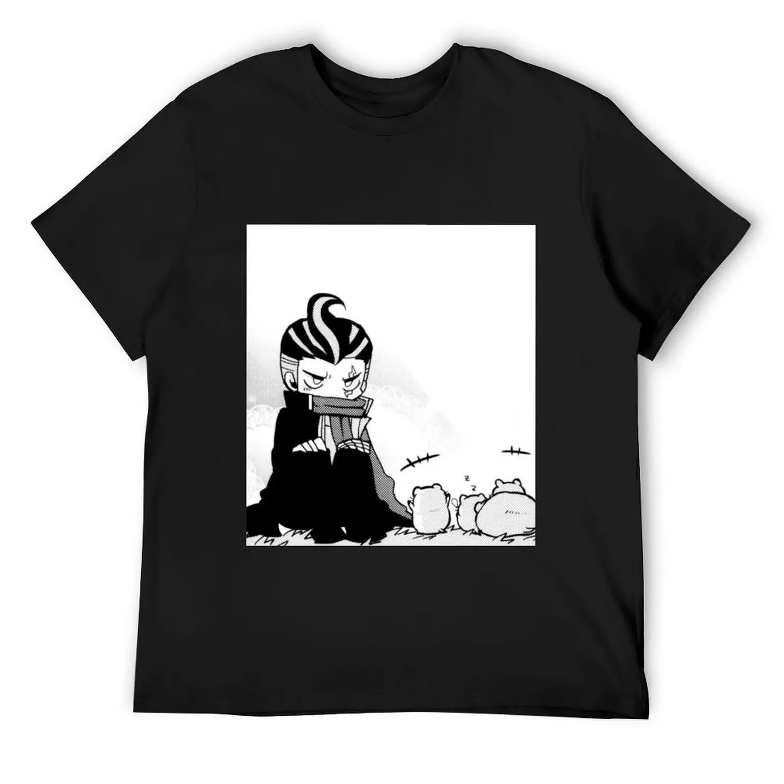 

Футболка Gundham Tanaka Danganronpa V2, таможенный дизайн, рубашки с графикой, роскошные мужские винтажные футболки