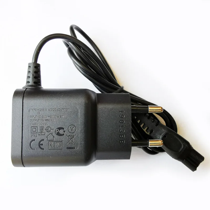 Adaptador de corriente CA para Afeitadora eléctrica Philips, cargador de pared con enchufe europeo para máquina de afeitar HQ8505/6070/6075/6090