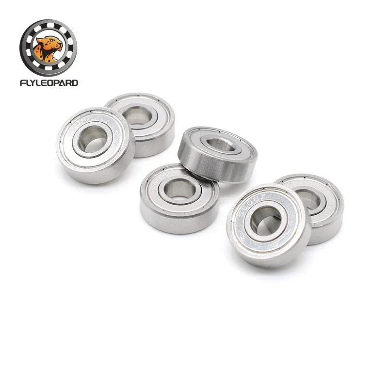 10PCS S608ZZ 8X22X7 mm Bearing ABEC-9 Stainless Steel Ball Bearings Shielded High Precision AISI440C S608ZZ