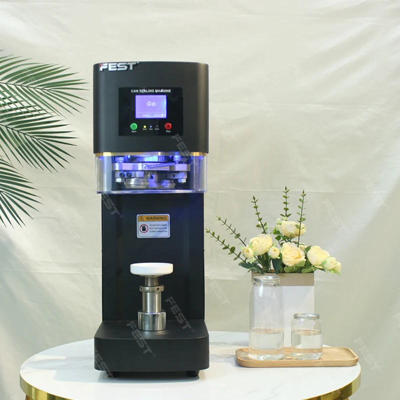 

FEST Soda Can Sealing Machine Pop Beverage Can Sealer Aluminum Can Seamer Multi-function Packaging Sealing Machines