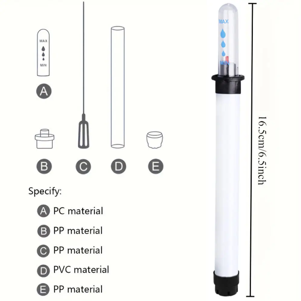 Automatic Water Level Indicator Sensor Floating Gauge For Potted Plants Garden Moisture Meter Home Plant Care Tool