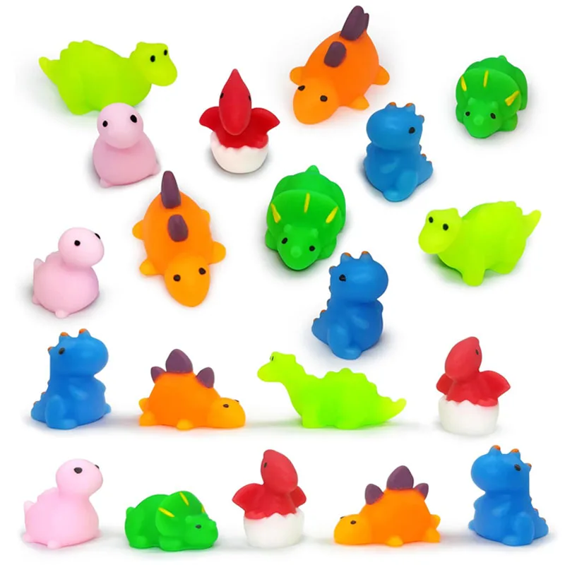 Juguetes de dinosaurio blando Mochi para niños, alivio del estrés sensorial, antiansiedad, TDAH, antiestrés, Regalos divertidos, favores de fiesta