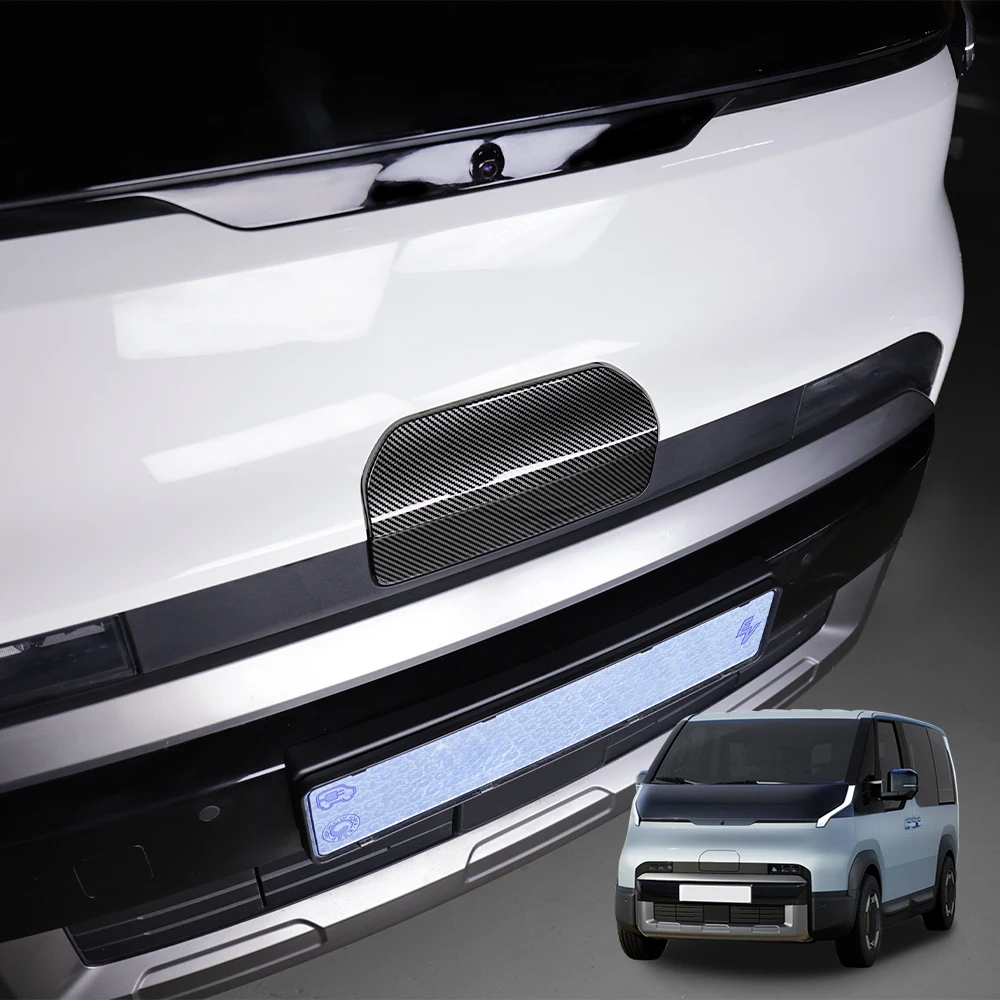 Für Kia PV5 2025-2026 LHD/RHD ABS Externe Ladeanschluss-Abdeckung, Auto-Ladegerät-Zubehör