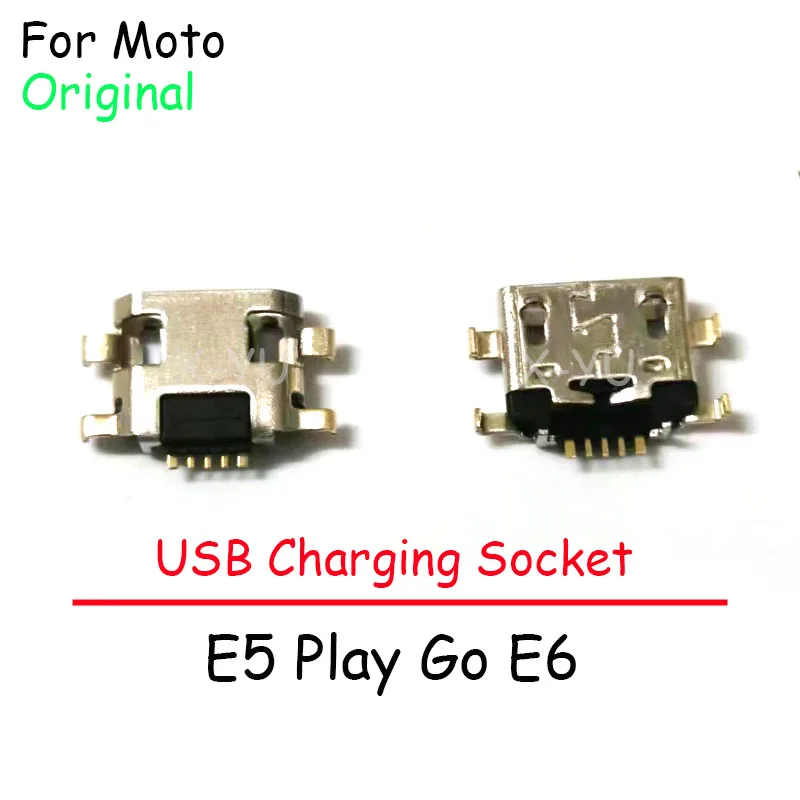 

10PCS For Motorola Moto E5 Play Go E6 USB Charging Charge Port Dock Socket Type Repair Parts