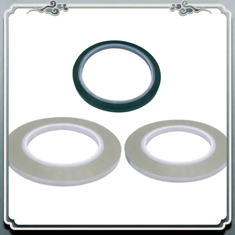 قسط جديد 1/4 بوصة 125 متر × 2 قطعة شريط زعيم الشفافية لأشرطة بكرة إلى بكرة #3