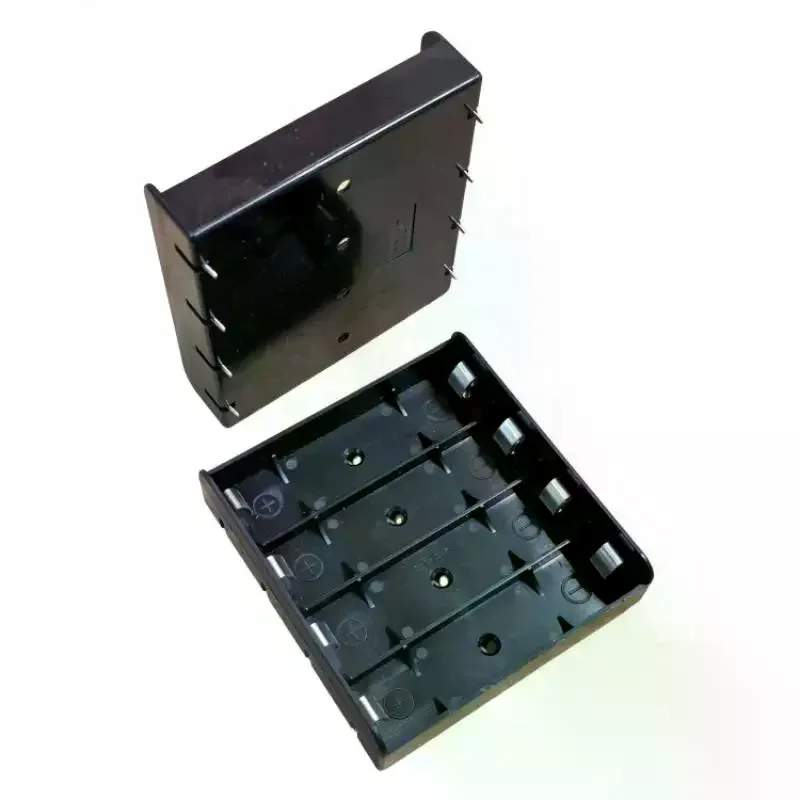 1 PCS 21700 1-4S Battery Holder 3-35A Standard/Enhanced DIY Battery Box For PCB Board Nickel-Plated