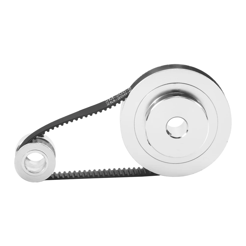 2Gt Synchronous Wheel 1:3 Reduction Transmission Pulley Pulley Model Mechanical Belt For 3D Printer - 200X8x8mm