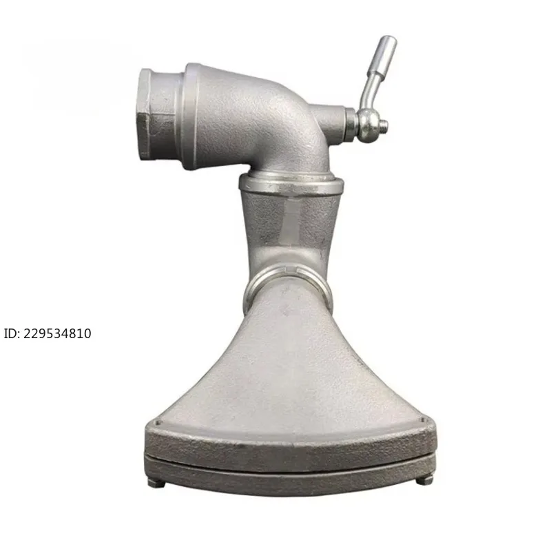 Sprinkler front nozzle universal base DC nozzle rotary adjustment spray shower duck bill water wheel accessories