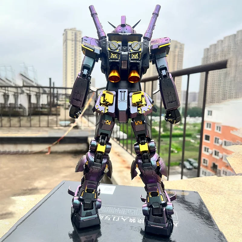 【재고 있음】DABAN 1/60 PG PGU RX-78-2 별이 빛나는 밤 코팅 완벽한 등급 UNLEASHED 조립 모델 키트 액션 피규어 로봇 완구