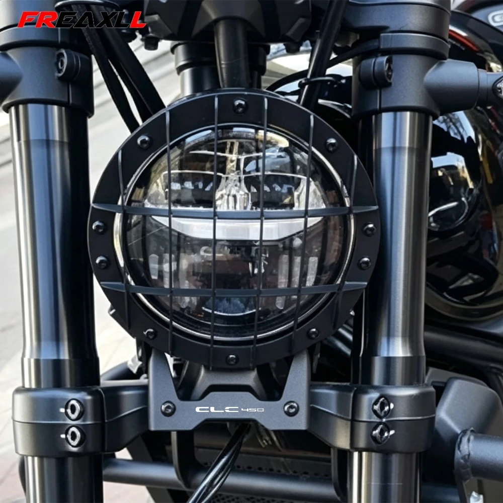 FOR CFMOTO CLC450 450 CL-C 250CLC 250 CLC 2023-2026 2025 2024 2023 Headlight Grill Guard Cover Protector Motorcycle Accessories