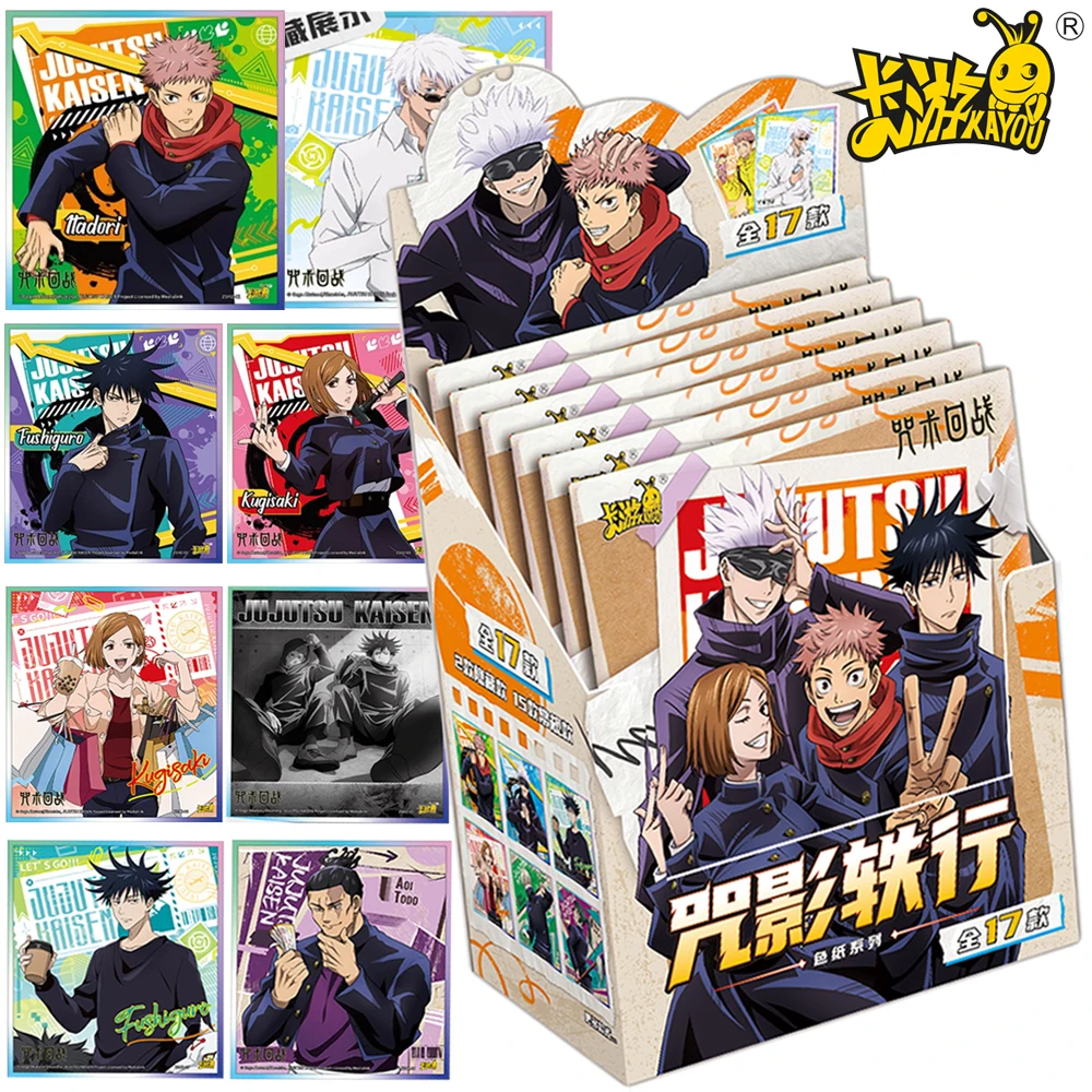 

Оригинальная коллекционная карта Kayou Jujutsu Kaisen, серия Hot Blood Battle, аниме, популярные карты с персонажами, рождественские подарки